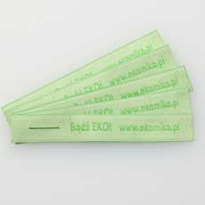 k gewebte zipper reissverschluss mit logo 7